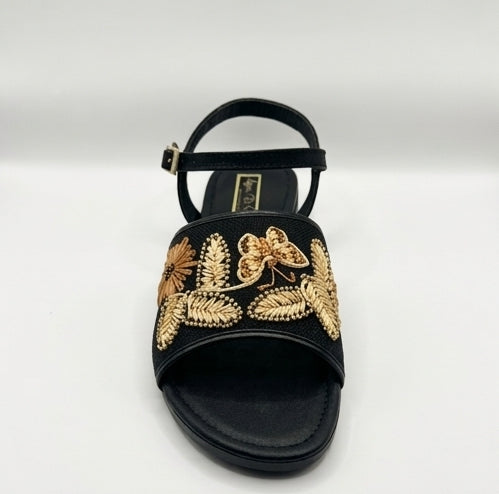 Huarache Coralina – Negro