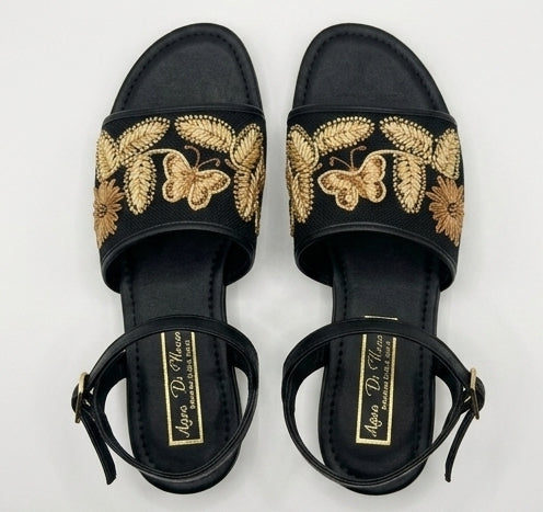 Huarache Coralina – Negro